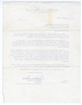 Wernher von Braun Letter Signed from 1959 Before Joining NASA -- ''...College students who wish to prepare for a career in rocketry...''