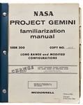 Original ''NASA Project Gemini Familiarization Manual'' SEDR 300 from 1964