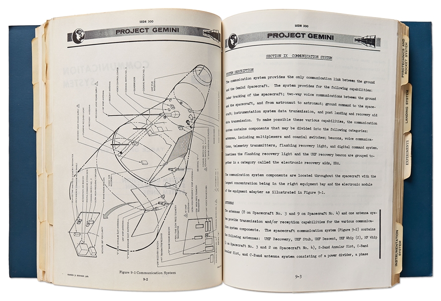 Original ''NASA Project Gemini Familiarization Manual'' SEDR 300 from 1964