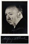 Alfred Hitchcock Signed 11 x 14 Photo