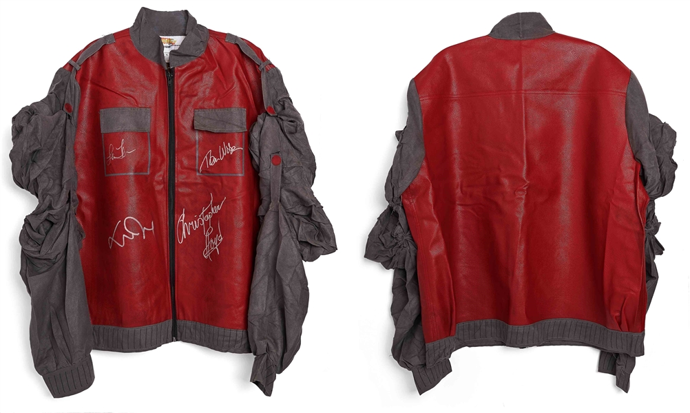 ''Back to the Future'' Cast-Signed Jacket -- With Beckett Hologram COA