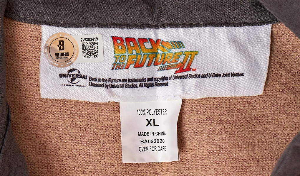 ''Back to the Future'' Cast-Signed Jacket -- With Beckett Hologram COA