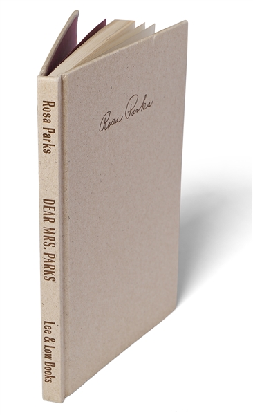 Rosa Parks Signed First Edition of ''Dear Mrs. Parks / A Dialogue With Today's Youth''