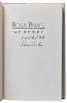Rosa Parks Signed First Edition of ''My Story''