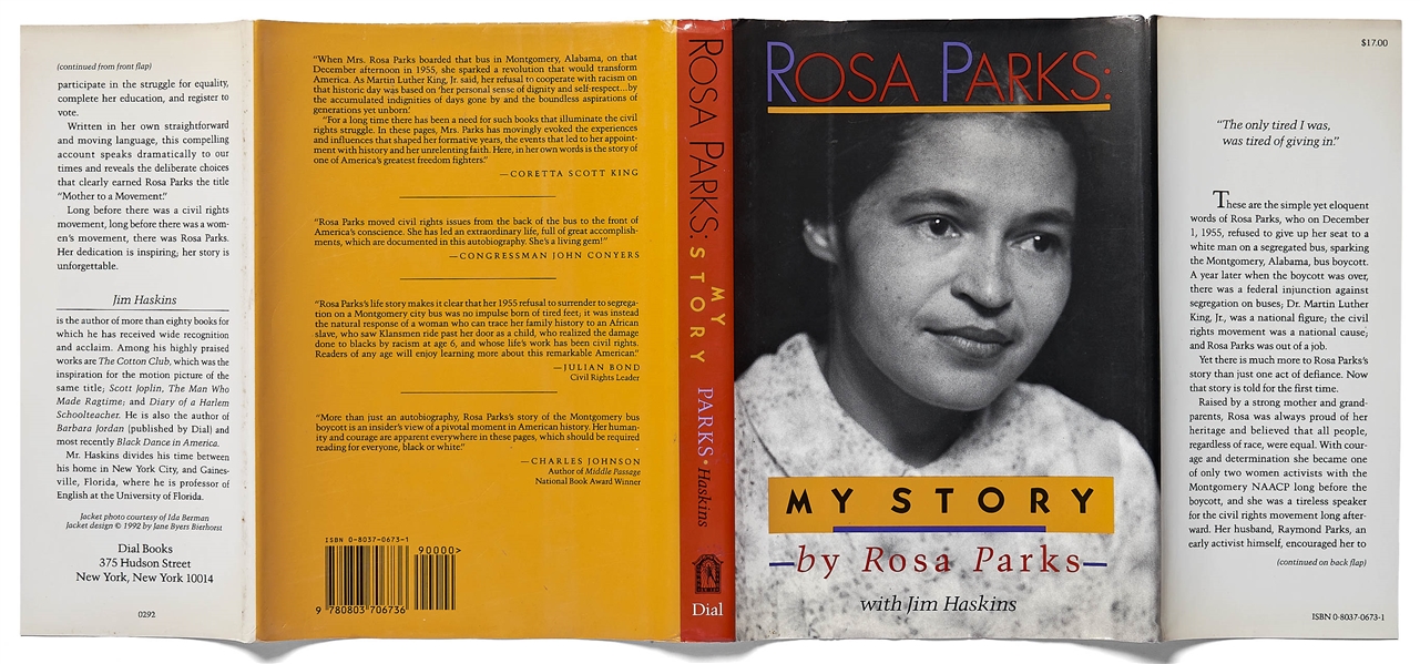 Rosa Parks Signed First Edition of ''My Story''