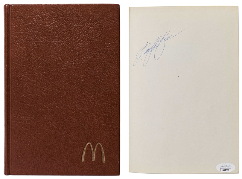 Ray Kroc Signed Copy of ''Grinding It Out: The Making of McDonald's'' -- With JSA COA