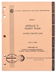 Original Apollo 11 Final Flight Plan from 1 July 1969