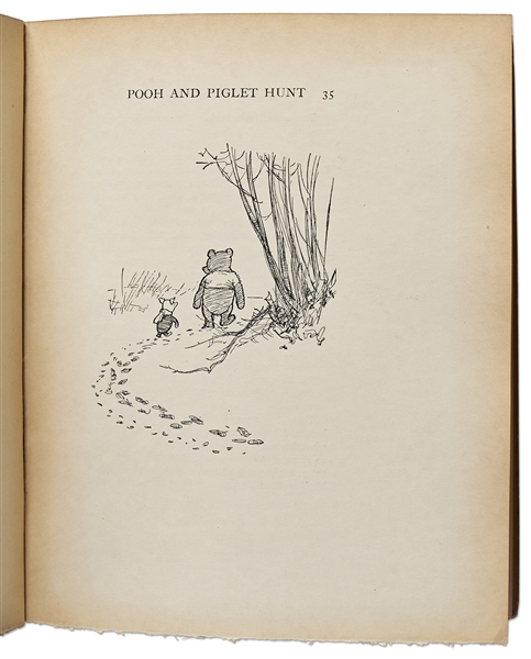 A.A. Milne & Ernest H. Shepard Signed 1926 Large Paper Limited Edition of ''Winnie-the-Pooh'' -- One of Only 200 Copies