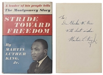 Martin Luther King Signed First Edition, First Printing of Stride Toward Freedom in Original Dust Jacket