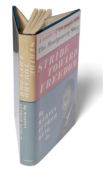 Martin Luther King Signed First Edition, First Printing of ''Stride Toward Freedom'' in Original Dust Jacket