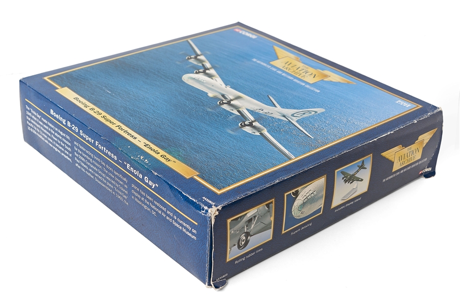 Enola Gay Pilot Paul Tibbets Signed Model of the B-29 Bomber