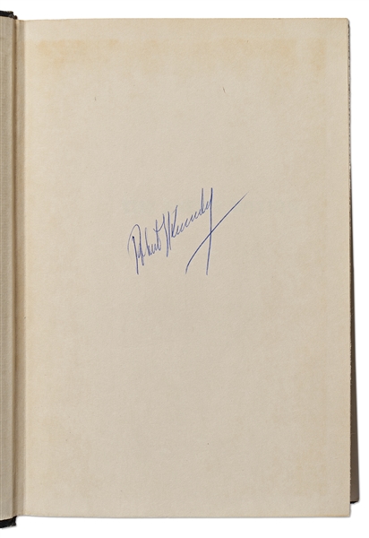 Robert F. Kennedy Signed First Edition of ''The Enemy Within'' -- Without Inscription