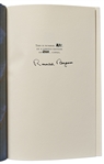 Ronald Reagan Signed ''An American Life'' Special Limited Edition -- Housed in Luxury Oak Case