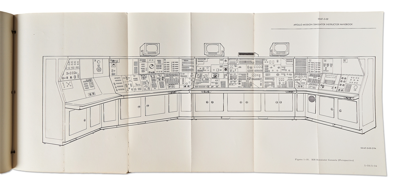 Original ''Apollo Mission Simulator Instructor Handbook'' from 1966