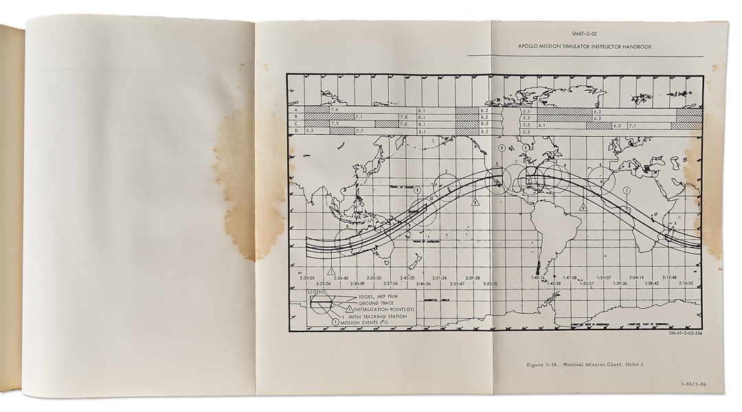 Original ''Apollo Mission Simulator Instructor Handbook'' from 1966