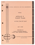 Original Apollo 11 Final Flight Plan from 1 July 1969