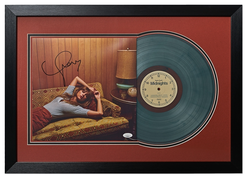 Taylor Swift Signed Album Insert from Midnights -- With JSA COA