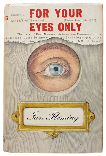 Ian Fleming Signed Copy of ''For Your Eyes Only'' -- Signed Without Inscription