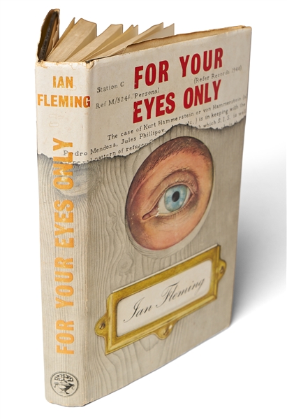 Ian Fleming Signed Copy of ''For Your Eyes Only'' -- Signed Without Inscription