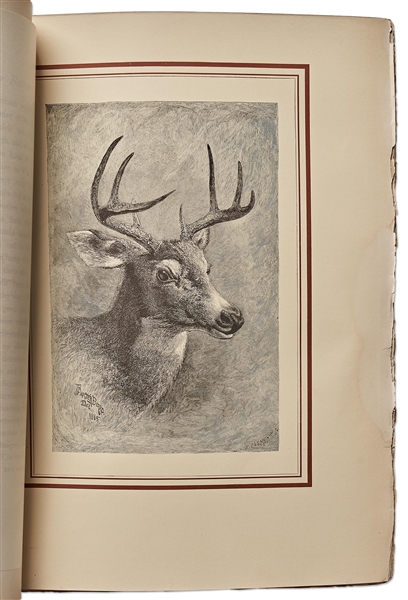 Theodore Roosevelt Signed Limited Edition of ''Big Game Hunting''