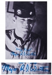 Dick Winters Signed Photo with His Famous Motto, Hang Tough