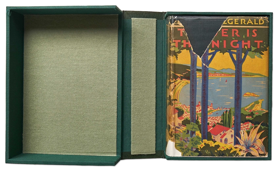 F. Scott Fitzgerald First Edition, First Printing of ''Tender is the Night'' -- Housed in Rare Original Dust Jacket