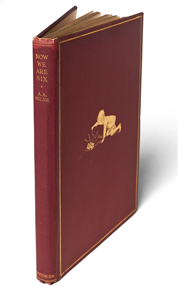 A.A. Milne Signed First Edition, First Printing of ''Now We Are Six'', Published in 1927 as Part of the Winnie-the-Pooh Series -- Signed Without Inscription