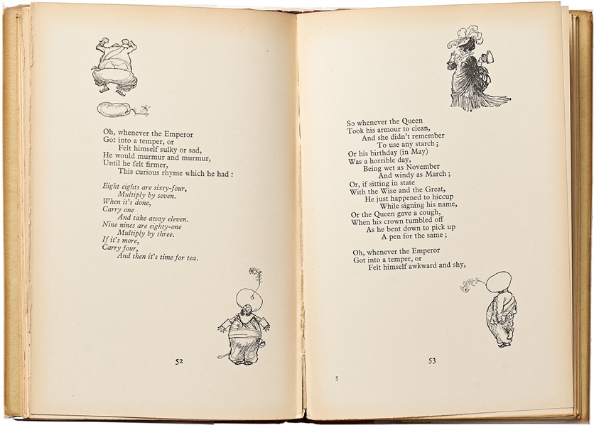 A.A. Milne Signed First Edition, First Printing of ''Now We Are Six'', Published in 1927 as Part of the Winnie-the-Pooh Series -- Signed Without Inscription