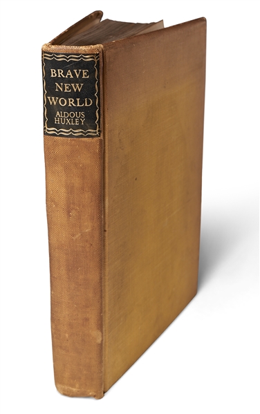 Aldous Huxley Signed Limited Edition of ''Brave New World''