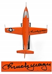 Chuck Yeager Signed Bell X-1 Model Airplane New in Box -- The Plane Yeager Piloted When He Broke the Sound Barrier in 1947