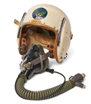 Gus Grissoms Personally Owned U.S. Air Force Flight Helmet and Oxygen Mask -- With Grissom Family LOA