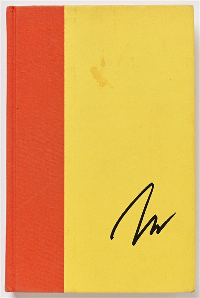 Andy Warhol Signed First Edition of ''The Philosophy of Andy Warhol''