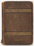 Andrew Carnegie Signed Private Edition of His Travelogue '' Notes of a Trip Round The World'' -- Published in 1879 for Private Distribution by Carnegie