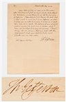 Thomas Jefferson Autograph Letter Signed as President, Regarding Overdue Payments to a Worker at Monticello: ...after I had disposed of all my August funds... -- With University Archives COA