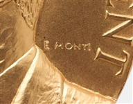 John F. Kennedy Inaugural Medal Made of 18 Karat Gold -- Extremely Rare