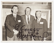 Walt Disney Signed 10'' x 8'' Photo with a Large, Bold Signature