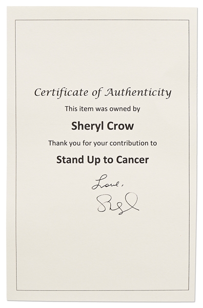 Sheryl Crow Personally Owned Little Black Dress