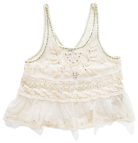 Sheryl Crow Personally Owned Lace Halter Top by "Free People"