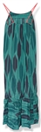 Beautiful Silk Green Maxi Dress Owned by Superstar Sheryl Crow