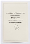 Sheryl Crow Personally Owned Velvet Silk Mini-Dress