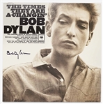 Bob Dylan Signed Album 'The Times They Are A-Changin'' -- With Jeff Rosen COA