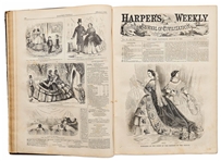 Complete Set of ''Harper's Weekly'' Newspapers from 1858 -- With Coverage of the Lincoln-Douglas Debates, a Congressional Brawl, ''Bleeding Kansas'' and More