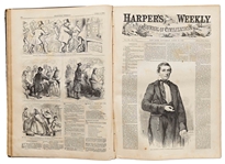 Complete Set of ''Harper's Weekly'' Newspapers from 1858 -- With Coverage of the Lincoln-Douglas Debates, a Congressional Brawl, ''Bleeding Kansas'' and More