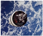 James McDivitt Signed 20'' x 16'' Photo of the Apollo 9 Lunar Module