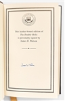 James Watson Signed Deluxe Edition of ''The Double Helix''