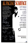 Scarface Cast-Signed Poster Including Al Pacinos Signature