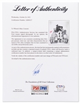 Fred Astaire Signed 8'' x 10'' Photo From ''Swing Time'' Showing Astaire in Blackface -- With PSA/DNA COA