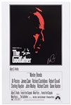 Al Pacino Signed 16 x 24 Photo of The Godfather Movie Poster
