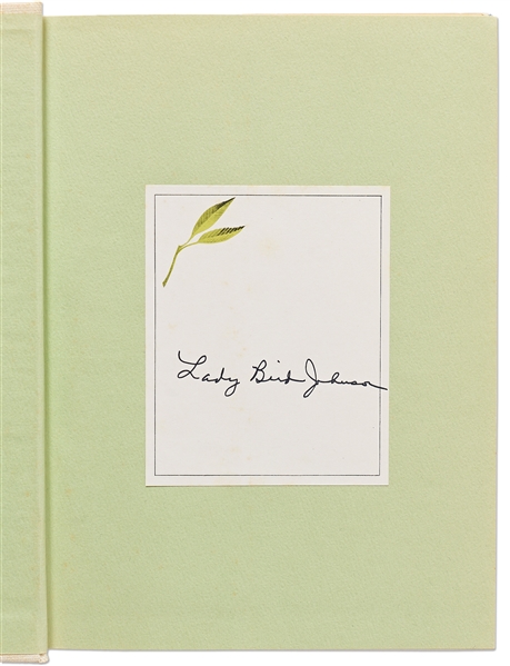 Lady Bird Johnson Signed First Edition of ''A White House Diary'' -- With PSA/DNA COA