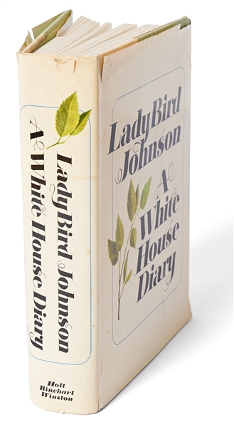 Lady Bird Johnson Signed First Edition of ''A White House Diary'' -- With PSA/DNA COA